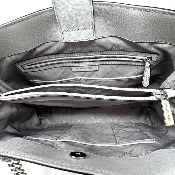Michael Kors Ellis Shoulder Tote in Aluminum NWOT - Picture 13 of 13